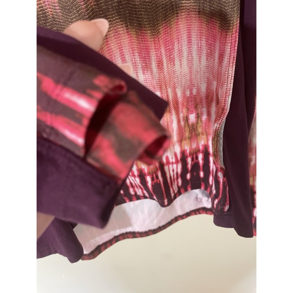 Prana Sierra 1/4 Long Sleeve Reflective Running Shirt Women's‎ Small Cycling - Picture 5 of 7